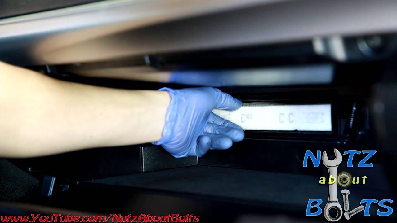 2012-2016 Toyota Camry cabin air filter change - YouTube