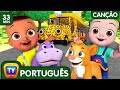 Música dos amigos do zoológico (The Zoo Friends Song) - Canções para Crianças - ChuChu TV Coleção