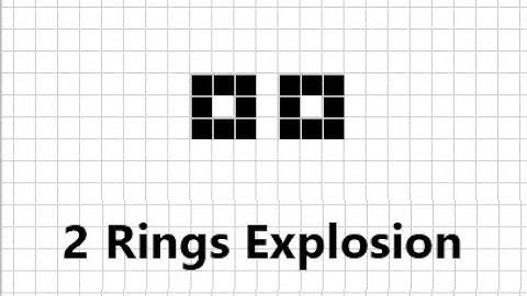 How to make a very easy 2 rings explosion in Conway