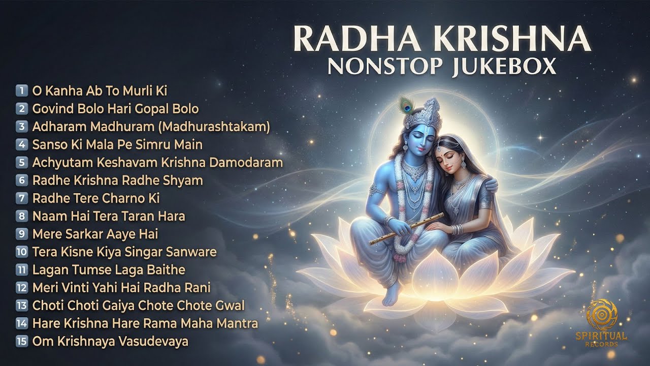 Radhe Radhe | 15 Nonstop Radha Krishna Bhajans | Bhakti Jukebox | 2026 Special