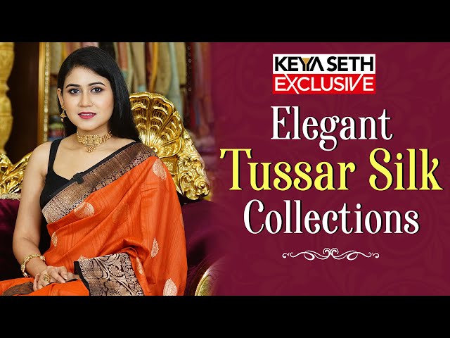 Keya Seth Exclsuive | Jute silk saree, Fancy sarees, Indo western dress