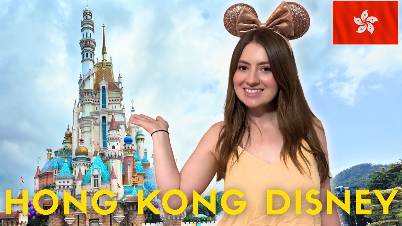 Our First Time At Hong Kong Disneyland! 🇭🇰This Was WEIRD!