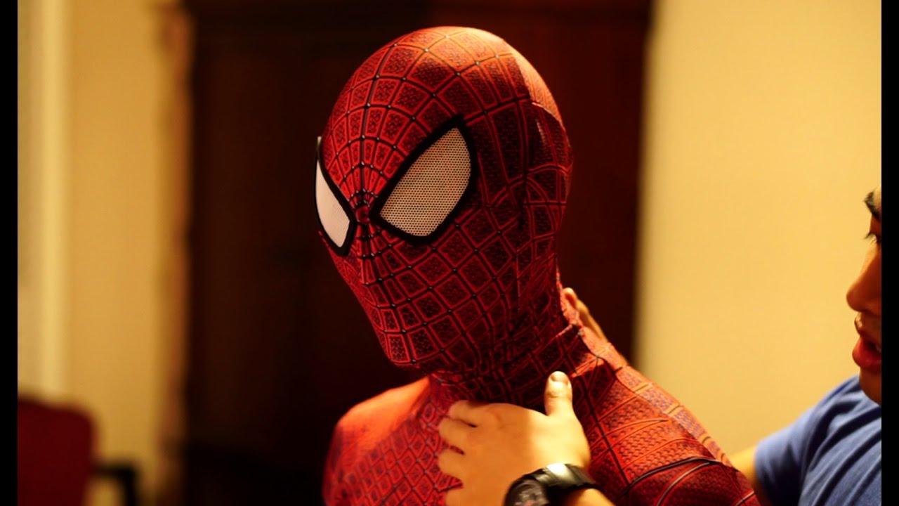 My Amazing SpiderMan suit - YouTube