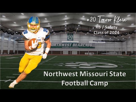Trevor Klein   Northwest Missouri State Football Camp