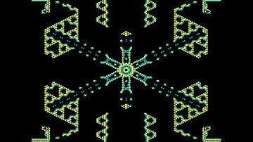 Orbital Construction #cellularautomata #mathart #algorithmicart #algorist #iterati