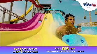 Wet'NJoy Exclusive Offer for Students | Get 35% OFF on 10th \& 12th Hall Tickets | Wet'NJoy Lonavala