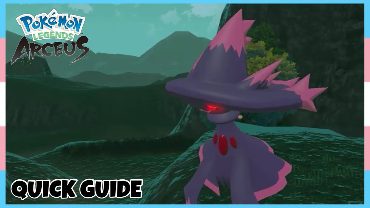 Where To Catch Alpha Mismagius *Coronet Highlands* In Pokemon Legends Arceus | Location Quick Guide