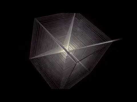 Cube 2 Hypercube - Tesseract scene