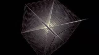 Cube 2 Hypercube - Tesseract scene