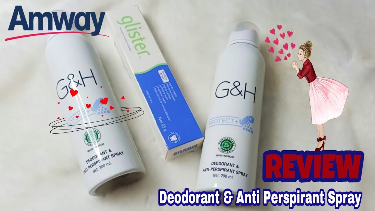 G&H Deodorant & Anti Perspirant AMWAY Deodorant Alami, Aman, Non