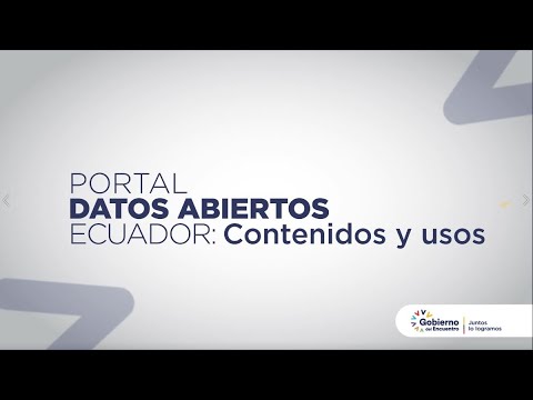 Webinario Portal Datos Abiertos, Contenidos y Usos - 18 enero 2022