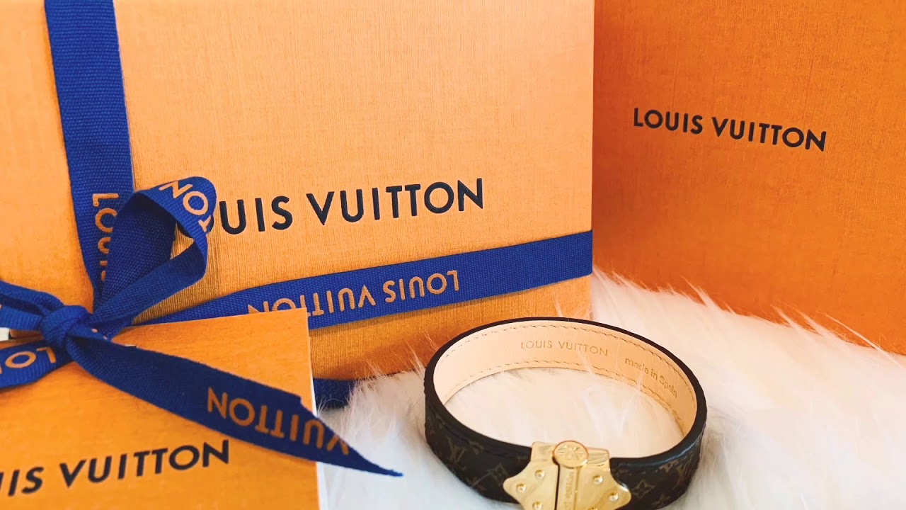 LOUIS VUITTON NANO MONOGRAM BRACELET UNBOXING & FIRST IMPRESSION