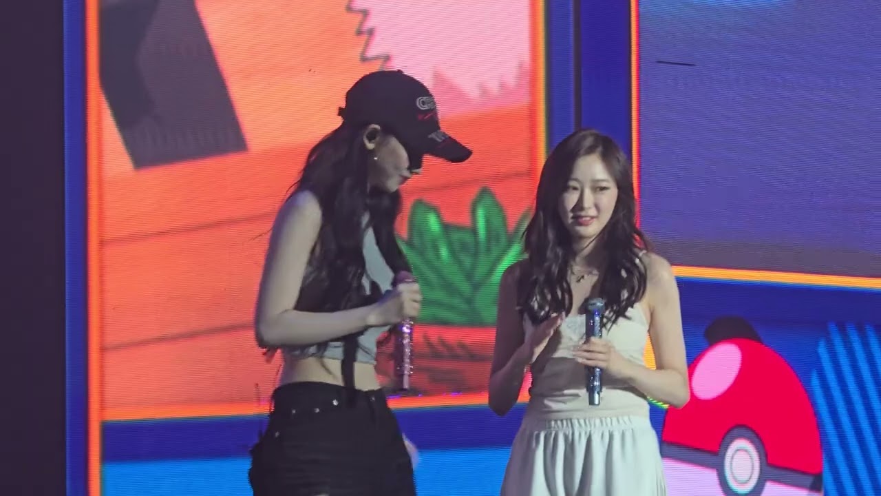 20072024 aespa synk : parallel line  tour singapore vip soundcheck armageddom , we go , bahama