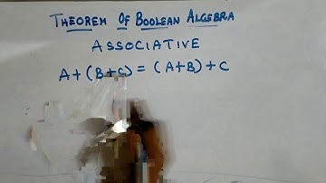 11th CS - Chapter 2 - Theorems of Boolean Algebra