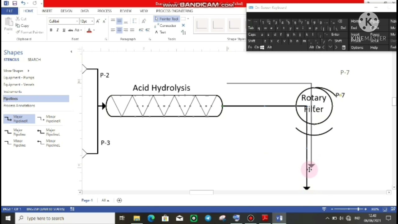 process flow diagram คือ  New Update  MEMBUAT PROCESS FLOW DIAGRAM (PFD)