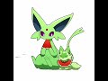 ニャオハと色違いエーフィコンビ　 #shorts 【ポケモン】