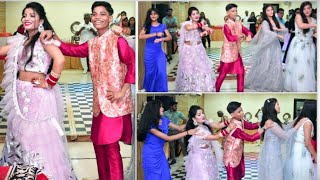 Wah Wah ram ji jodi kya banai | Didi or jija ko badhai ho badhai | brother & sisters group dance