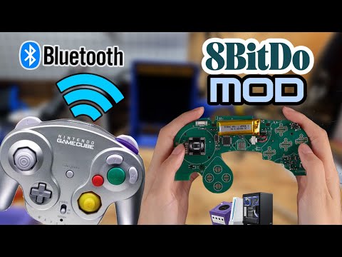 Turning a Wavebird Into The Ultimate Bluetooth Gaming Controller | 8BitDo Mod Kit
