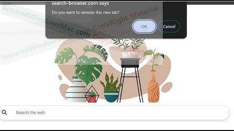 search-browser.com Browser Hijacker Removal Instructions