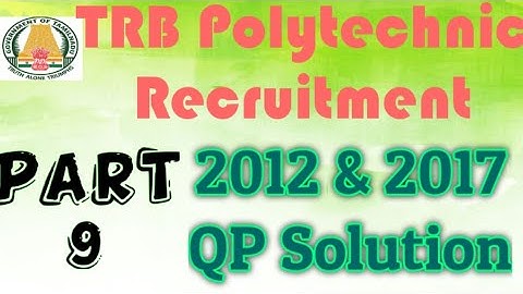 TRB ece question paper/trb ece preparation/trb ece polytechnic study materials/trb ece 2017/trb ece