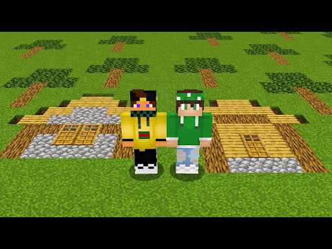 MINECRAFT BUT THE WORLD IS SUPER FLAT