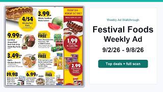 Festival Foods Weekly Ad 26 - 26 Top Deals