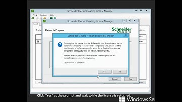 Returning Power Monitoring Expert Licenses by Web | Schneider Electric Support