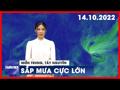 Video Bão số 5 áp sát, Miền Trung và Tây Nguyên sắp mưa cực... - youtube