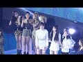 블랙핑크(BLACKPINK) 트와이스(TWICE) 엔딩 (Ending) 청하와 친목 4K 직캠 by 비몽