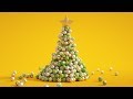 C4D Christmas Tree - Cinema 4D Tutorial (Free Project)