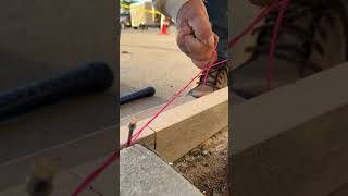 Famous How to tie a string line on a smooth nail #stringline #howtotieastringline Net Worth