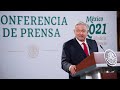 Personal de hospitales privados recibirá vacuna contra COVID-19. Conferencia presidente AMLO