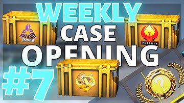 WEEKLY CSGO CASE OPENING Until I GET KNIFE/GLOVES #7