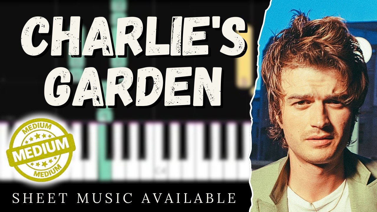 Djo - Charlie's Garden (Intermediate Piano Tutorial)