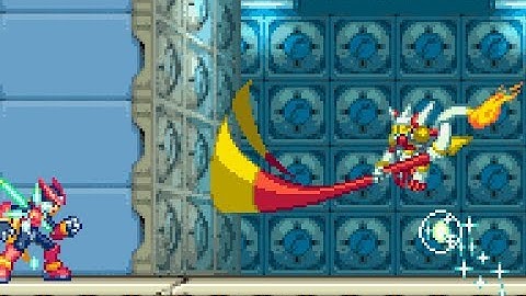 Megaman Zero 1 (Hard) [Rank S/100 points/NO DAMAGE] Part 13 - Base Under Siege/Hanumachine