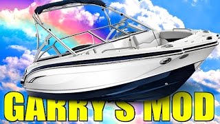 FLYING YACHT AND NUKES!! Gmod Boats Mod (Garry's Mod)