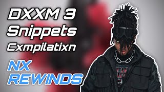 Scarlxrd | ALL DXXM 3 Snippets Comp [NO REWINDS]