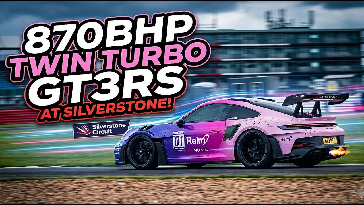 870BHP 992 GT3 RS TWIN TURBO RAW TRACK SESSION! - YouTube