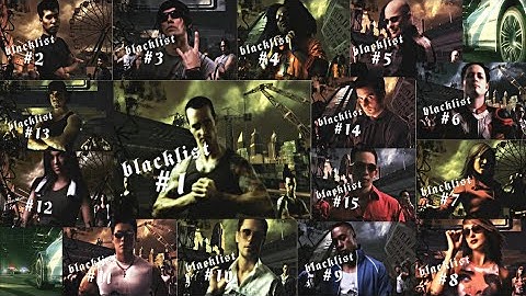 NFS Most Wanted - All Blacklist Rivals Bio Movies