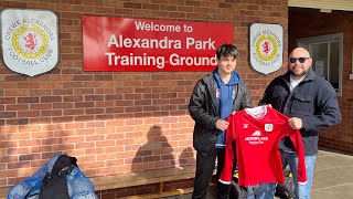 A Morning With Crewe Alexandra Fc And Our Competition Winners