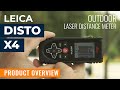 Leica DISTO X4 Outdoor Laser Distance Meter  |  Engineersupply