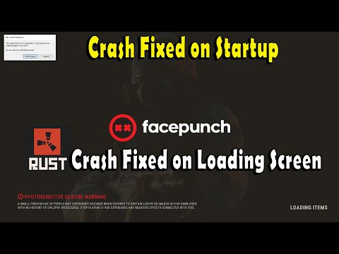 Rust Crashed On Startup Fixed - Game/PC Crash On Server Display - All Crash Fixed Due Low Memory