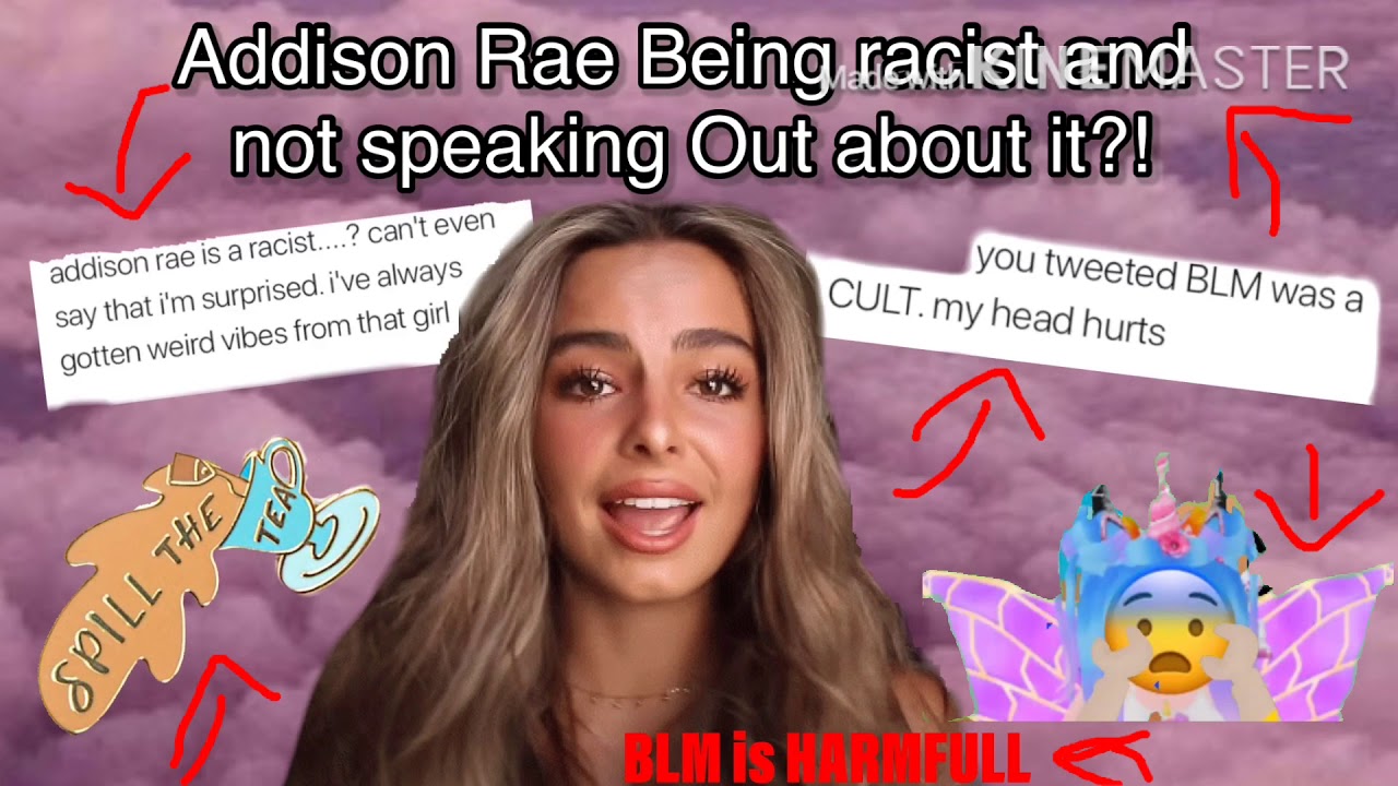 Addison Rae is getting CANCELLED for being racist/doing black face and not ...