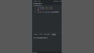 [Must watch]🔥Merge Arrays in JS #shorts #javascript #nodejs