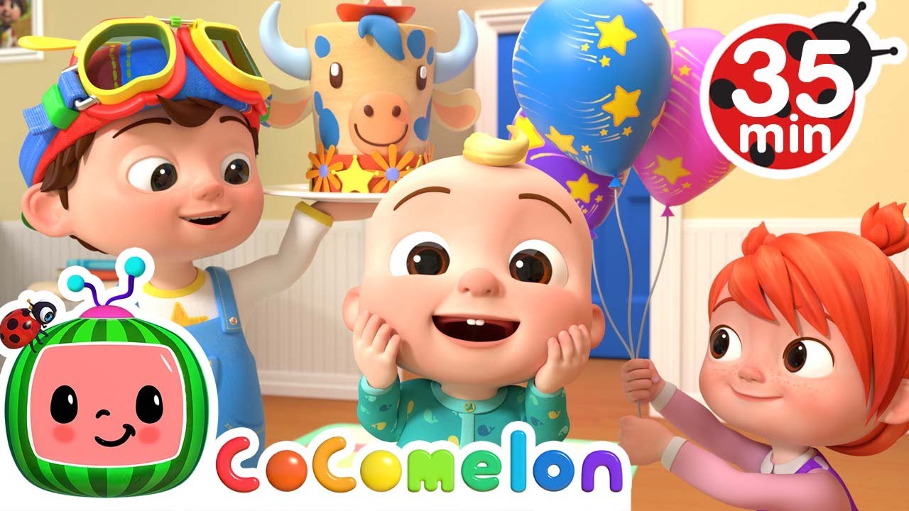 ⁣Birthday Song + More Nursery Rhymes & Kids Songs - CoComelon