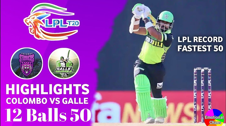 Colombo Strikers Vs Galle Marvels LPL Match 5 2024 Highlights | CS VS GM