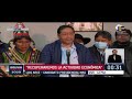 Palabras de Luis Arce tras publicarse encuestas que le dan la victoria en elecciones de Bolivia
