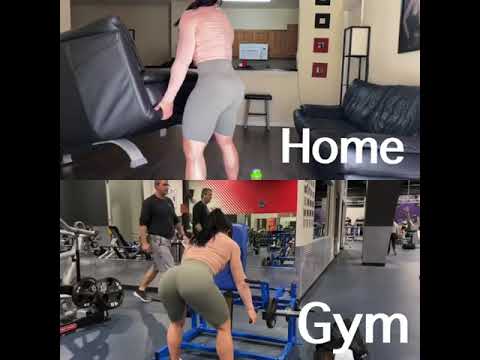 تمارين في البيت والنادي لتكبير المؤخرة