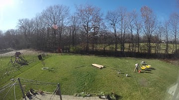 Installing our Fence Time Lapse