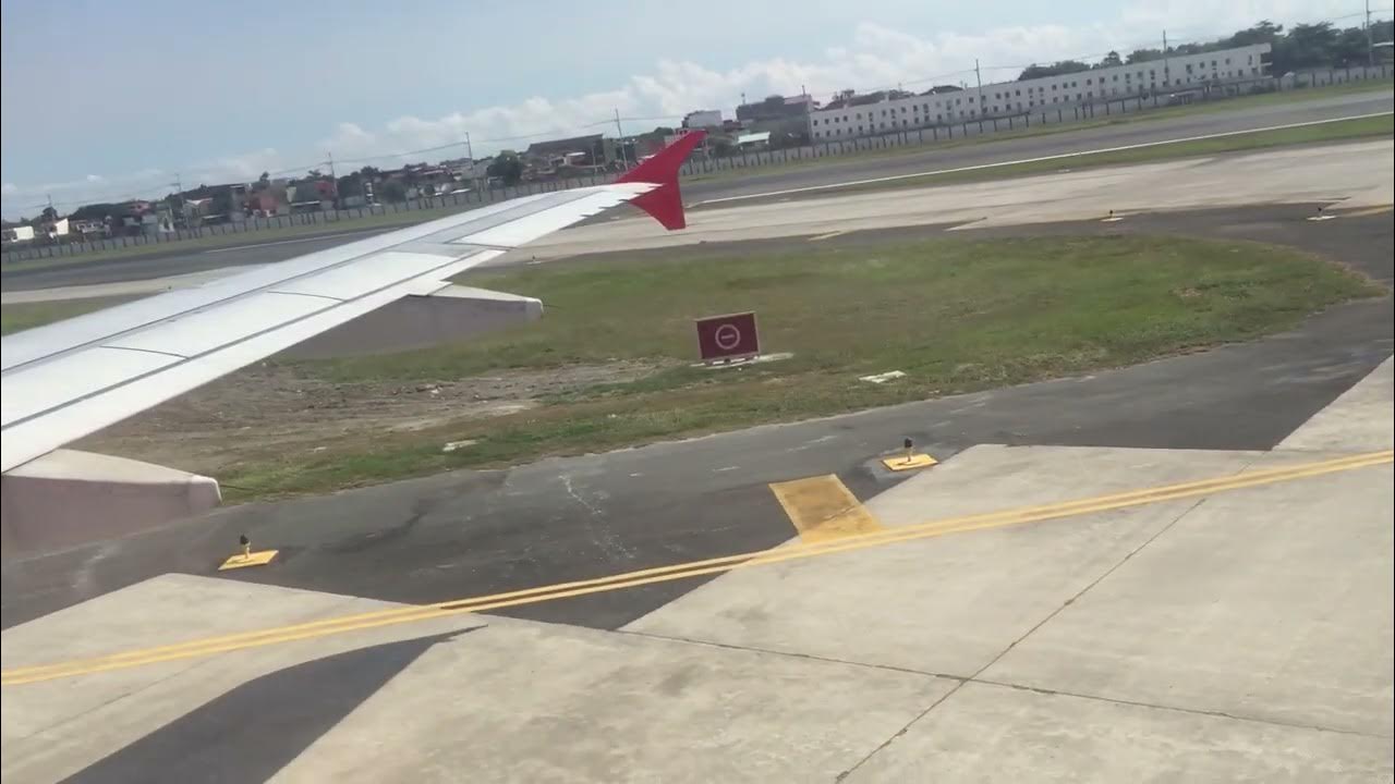 AIR ASIA SAFE LANDING AT NAIA TERMINAL 3 YouTube